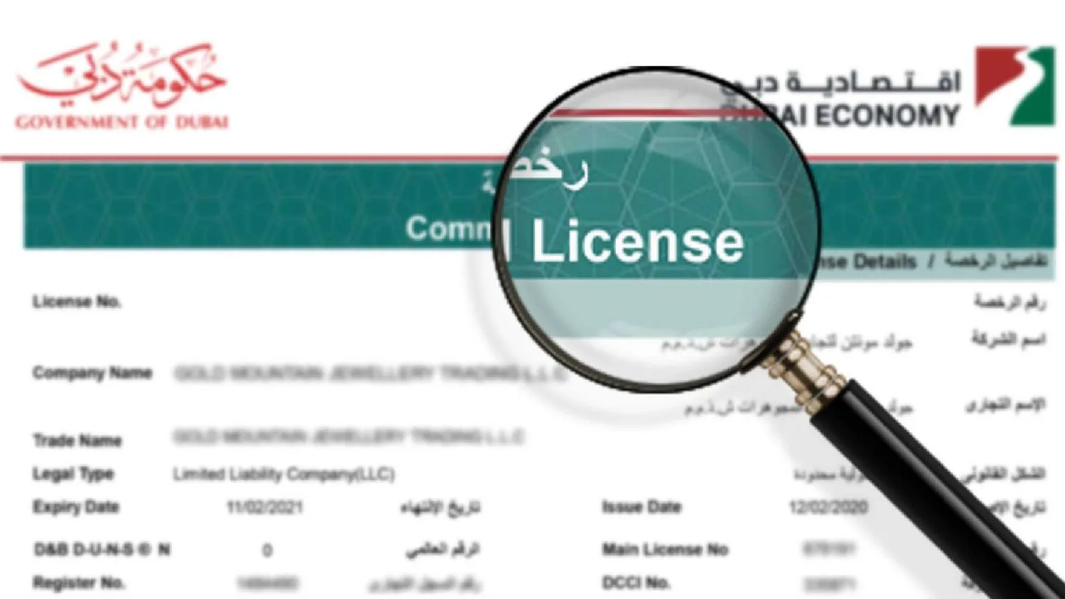 Business licenses